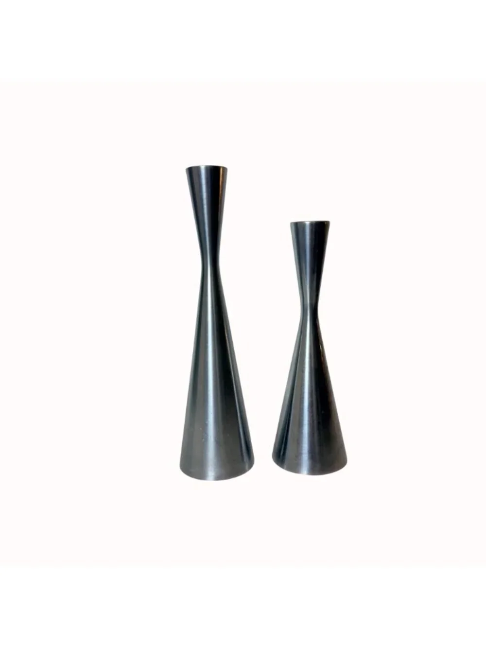 IKEA Gata Candlesticks Set Erika Pekkari Metal Taper Holders Scandinavian Modern